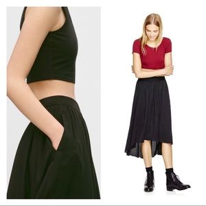*SOLD* Aritzia Talula high low skirt